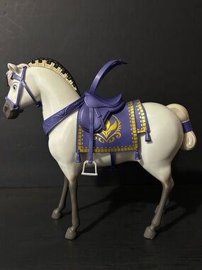 Disney Mattel Frozen Anna Royal Horse Pet Kjekk Toy Figure 10" Barbie Doll Size